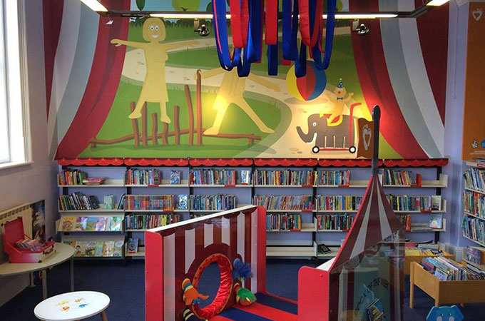 Revoe Library Children's Area