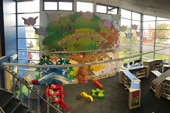 Palatine Library Children's Area