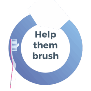 Help them brush