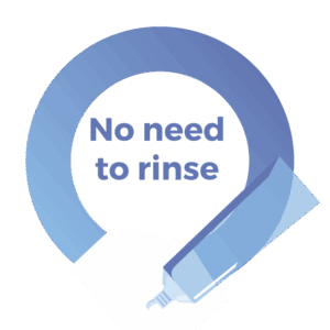 No need to rinse